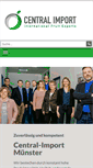 Mobile Screenshot of central-import.com